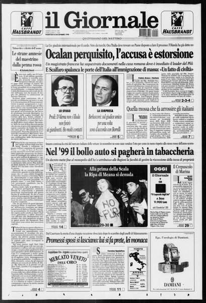 Il giornale : quotidiano del mattino